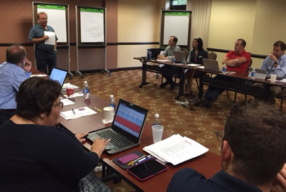 Feature image CMA CEO and President Jeffrey Barnhart leads a strategic marketing session