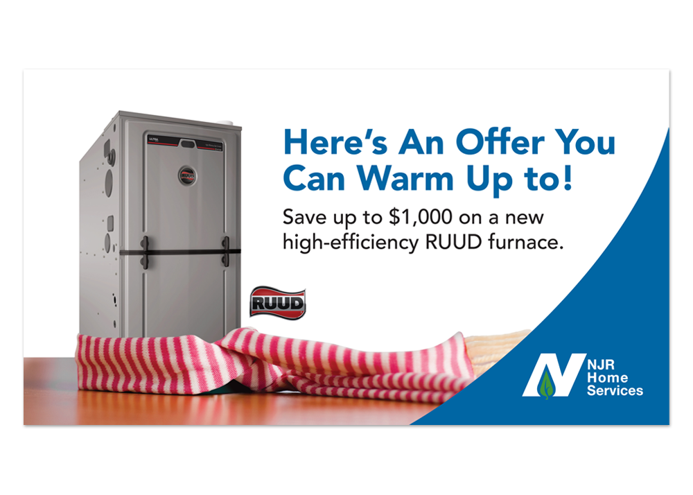 NJR Home Services RUDD Furnace Promo DM