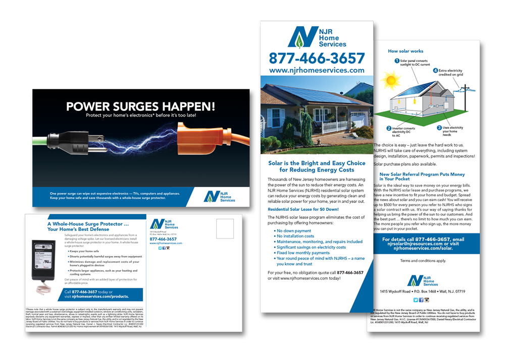 NJR Home Services Sell Sheets