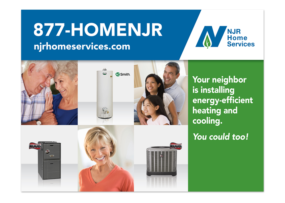NJR Home Services Yard Signs